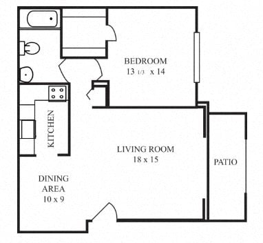 Floor Plans of Glen Meadow Apartments in Franklin, MA